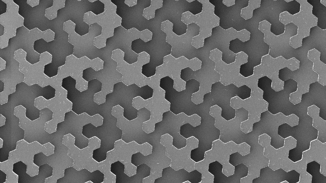 Multilevel DRIE features